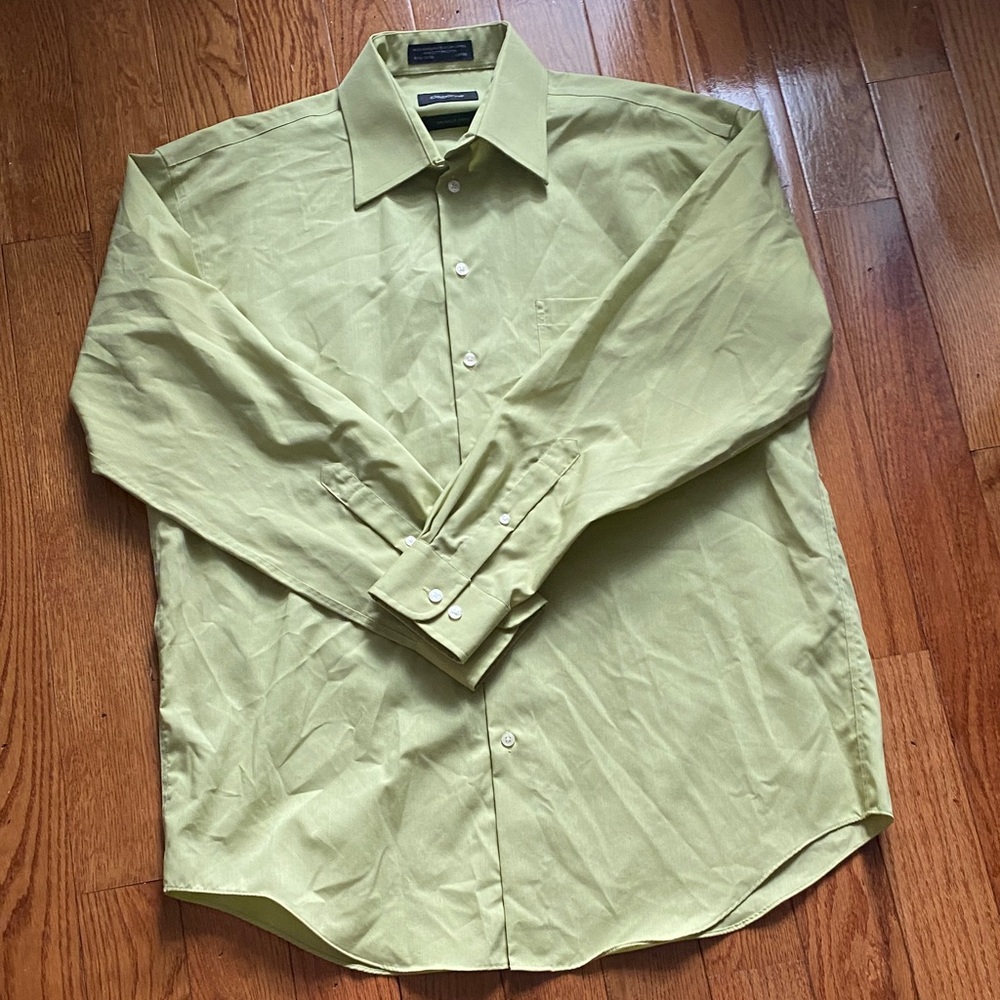 Claiborne Light Green Dress Shirt
